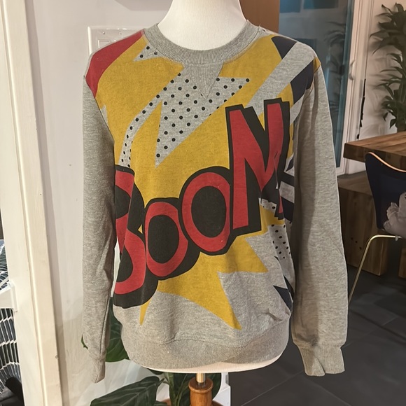 3.1 Phillip Lim for Target French Terry Sweatshirt in Boom Print Size L - Picture 3 of 5